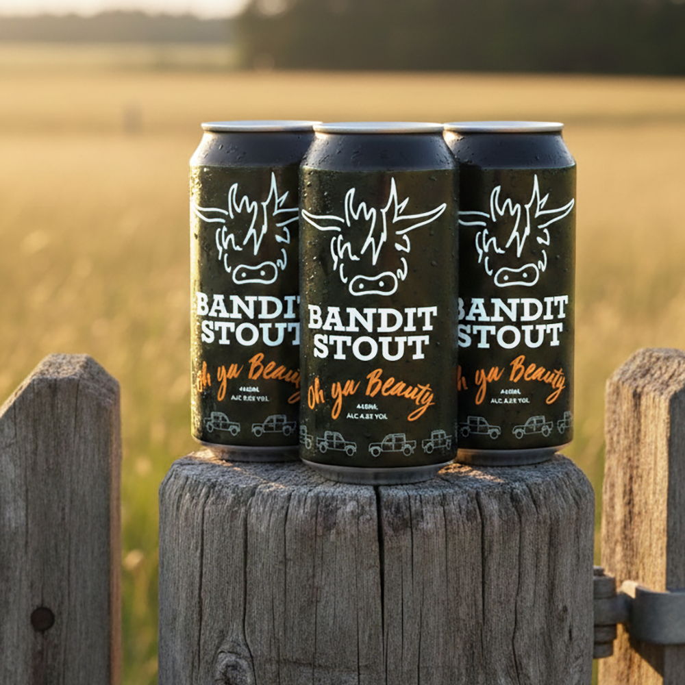 Crawfords Farm Bandit Stout 12 x 440ml
