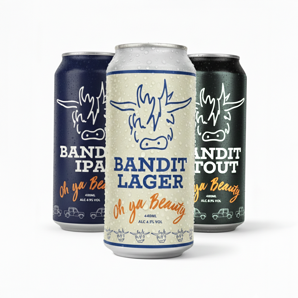 Crawford Farm Mixed Bandit Beer 12x440ml