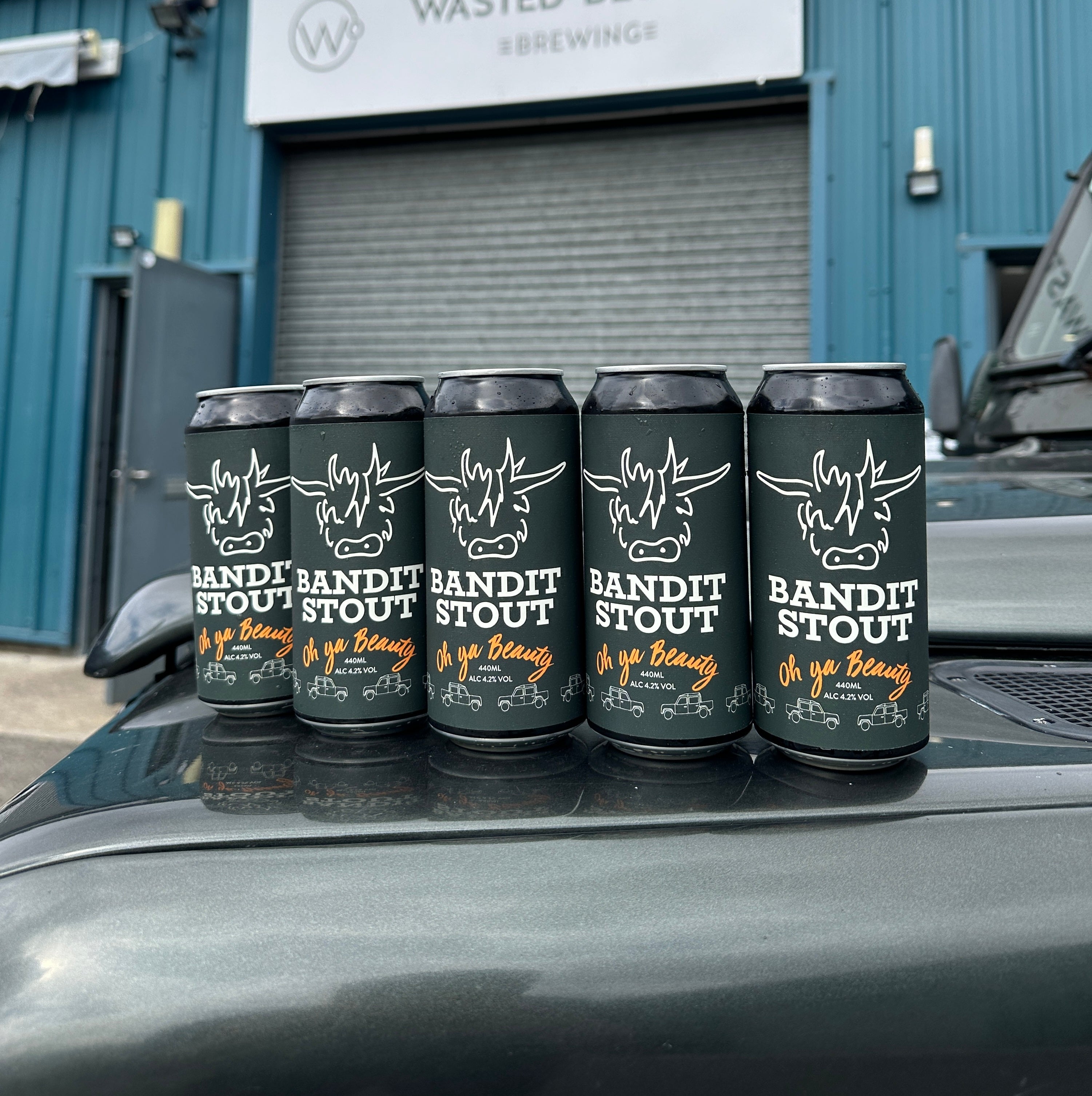 Crawfords Farm Bandit Stout 12 x 440ml