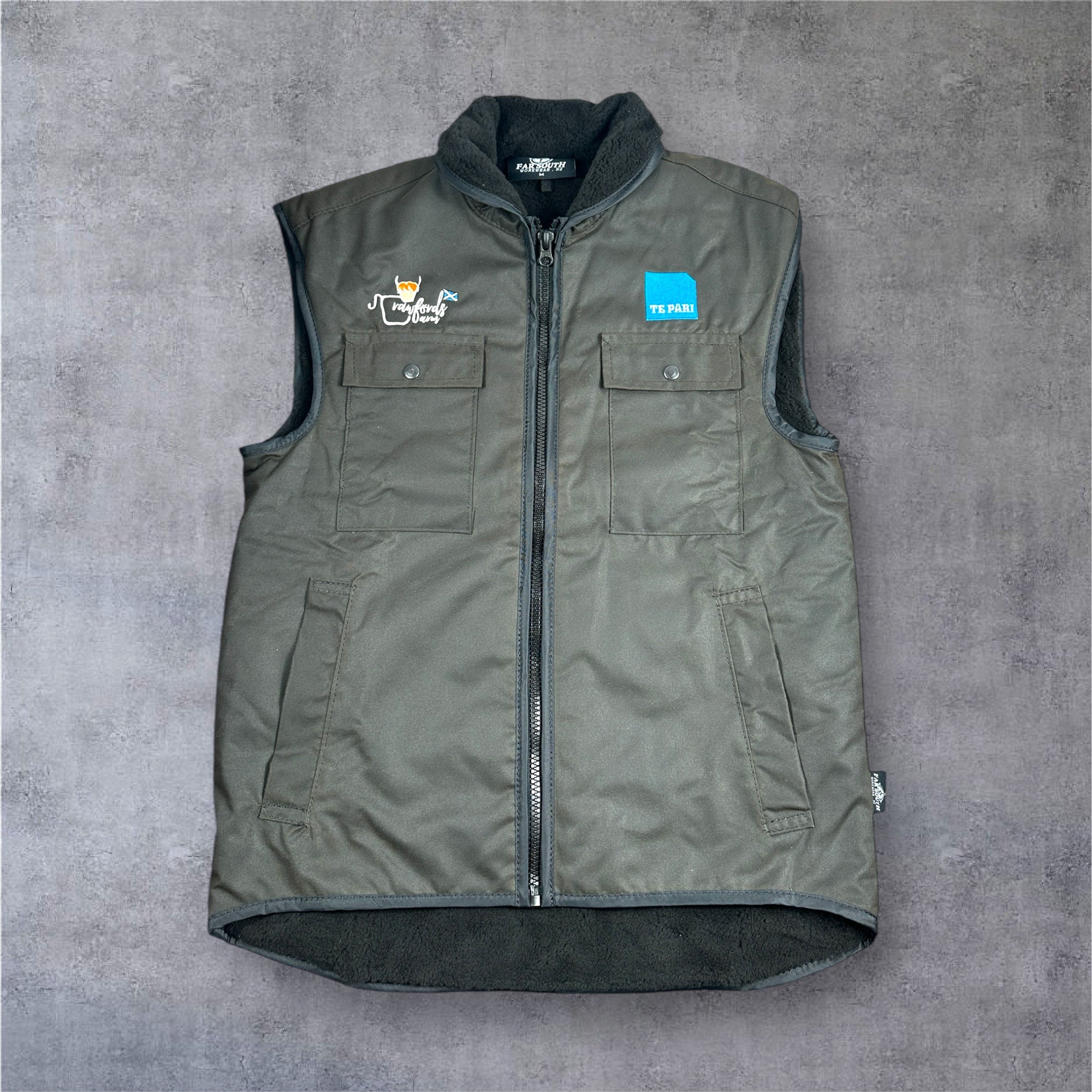 CrawfordsFarm Oilskin Gilet