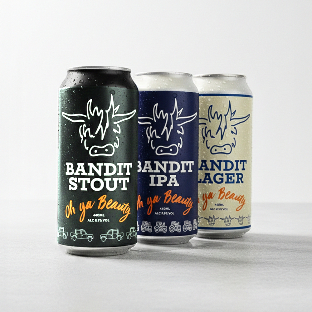 Crawford Farm Mixed Bandit Beer 12x440ml
