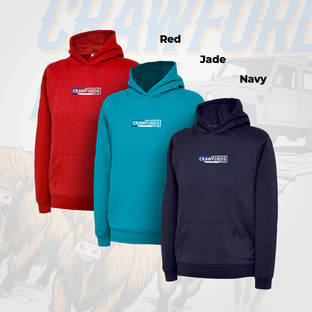 CrawfordFarm Kids Print Hoodie