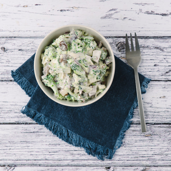 Broccoli & Red Onion Salad