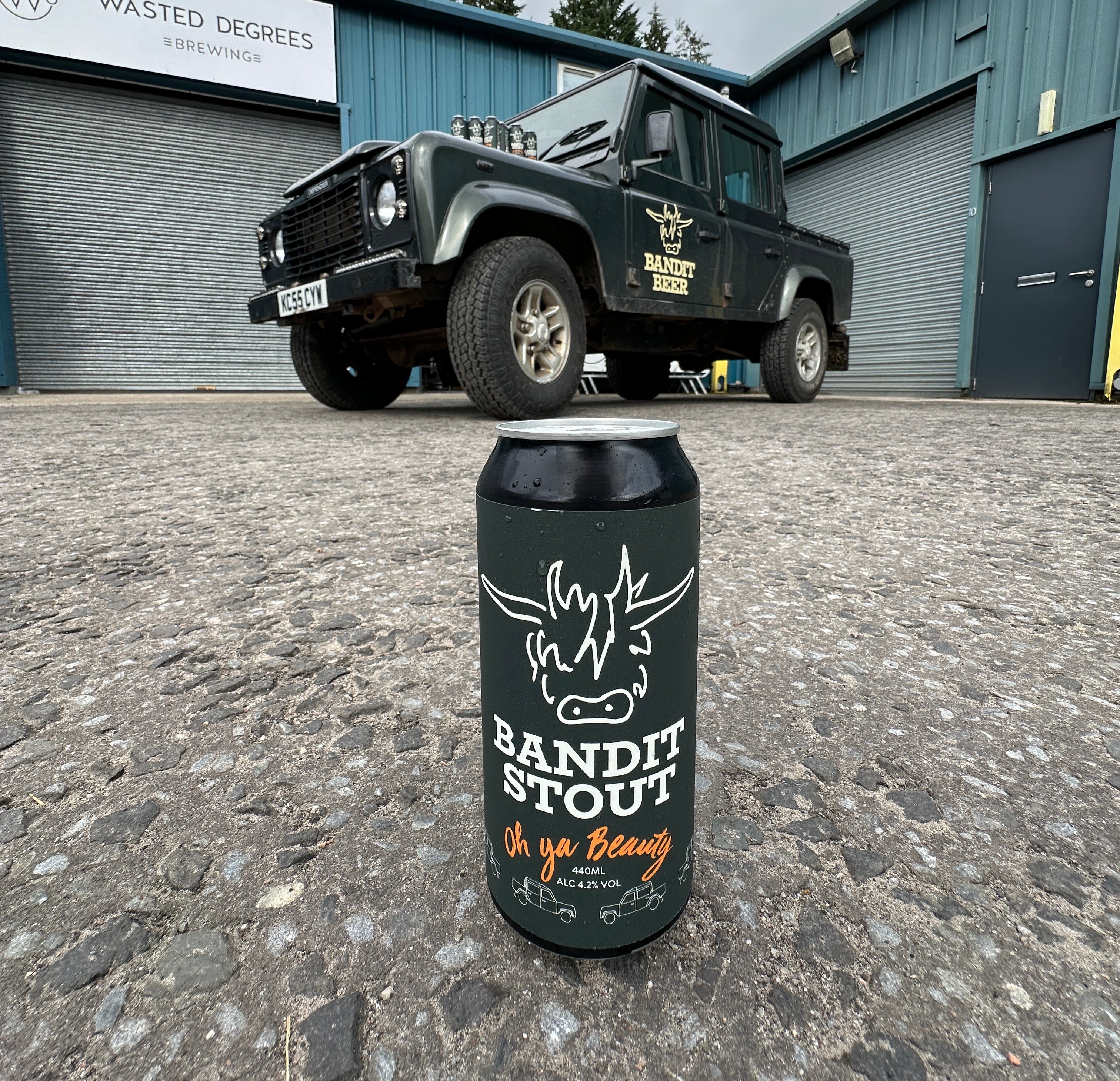 Crawfords Farm Bandit Stout 12 x 440ml
