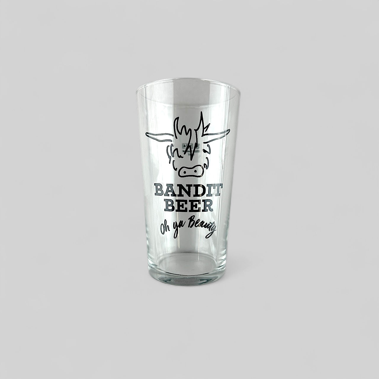 Bandit Beer Pint Glasses