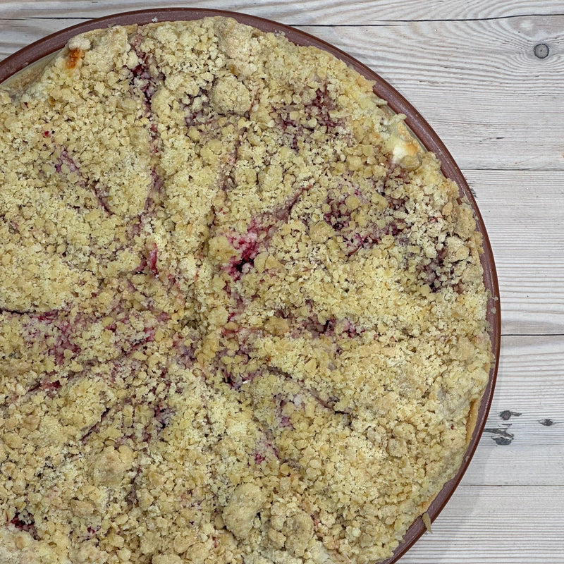 Spiced Apple, Pear & Cranberry Crumble Pie (12)