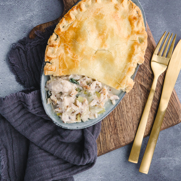 Chicken, Gammon & Cider Pie