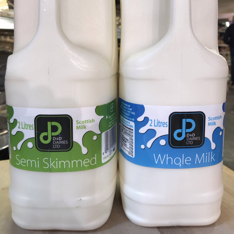 Grahams Semi Skimmed Milk 2L