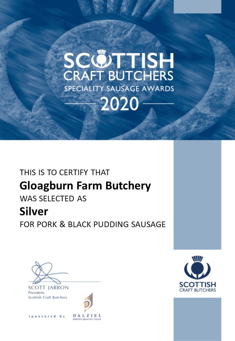 Pork & Black Pudding Sausage 500g