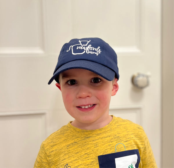 CrawfordsFarm Kids Navy Cap